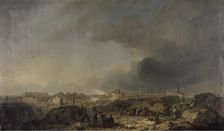 The Antwerp Castle after the Bombardement in 1832. Creator: Ferdinand De Braekeleer