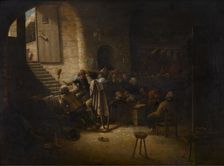 "The Antwerp Arms", Tavern Scene, 1635-1639. Creator: Joos van Craesbeeck