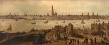 The Antwerp Waterfront, 17th century. Creator: Anon