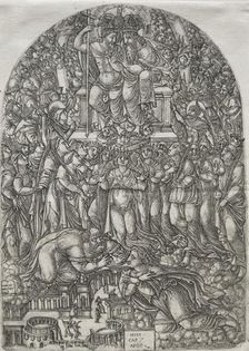 The Apocalpse: An Innumerable Multitude which stand before the Throne, 1555. Creator: Jean Duvet (French, 1485-1561)