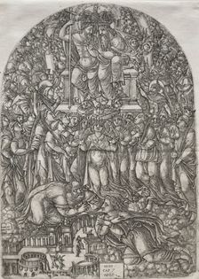 The Apocalpse: An Innumerable Multitude which stand before the Throne, 1555. Creator: Jean Duvet (French, 1485-1561)