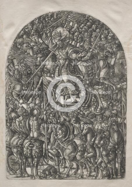 The Apocalypse: Christ Mounted on a White Horse, 1546-1556. Creator: Jean Duvet (French, 1485-1561).