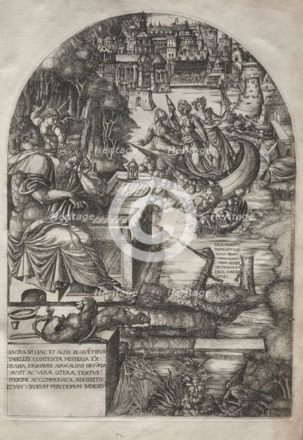 The Apocalypse (bound volume), 1555. Creator: Jean Duvet (French, 1485-1561).