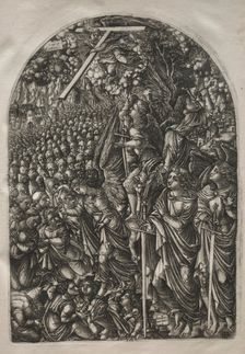 The Apocalypse: Four Angels Holding Back the Winds, 1546-1556. Creator: Jean Duvet (French, 1485-1561)