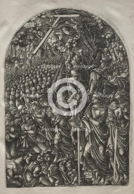 The Apocalypse: Four Angels Holding Back the Winds, 1546-1556. Creator: Jean Duvet (French, 1485-1561).