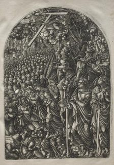 The Apocalypse: Four Angels Holding Back the Winds, 1546-1556. Creator: Jean Duvet (French, 1485-1561)