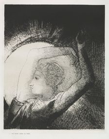 The Apocalypse of Saint John: A Woman Clothed with the Sun, 1899. Creator: Odilon Redon (French, 1840-1916)