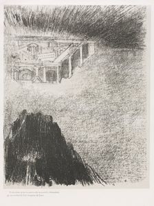 The Apocalypse of Saint John: And I, John, Saw the Holy City, New Jerusalem…., 1899. Creator: Odilon Redon (French, 1840-1916); Blanchard; Ambroise Vollard (French, 1867-1939)