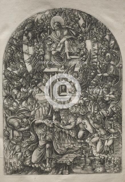 The Apocalypse: St. John Summoned to Heaven, 1546-1556. Creator: Jean Duvet (French, 1485-1561).