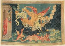 The Apocalypse. St. Michael and his agents overcome the dragon Creator: Unknown