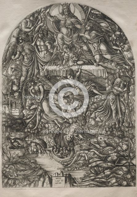 The Apocalypse: The Opening of the Seventh Seal, 1546-1556. Creator: Jean Duvet (French, 1485-1561).