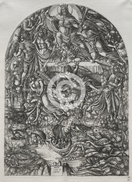 The Apocalypse: The Opening of the Seventh Seal, 1561. Creator: Jean Duvet (French, 1485-1561).