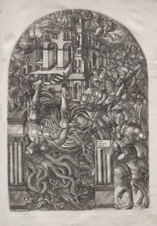 The Apocalypse: The Fall of Babylon, 1546-1556. Creator: Jean Duvet (French, 1485-1561)
