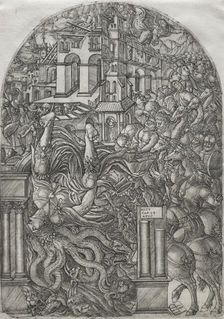 The Apocalypse: The Fall of Babylon. Creator: Jean Duvet (French, 1485-1561)
