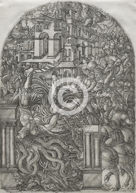 The Apocalypse: The Fall of Babylon. Creator: Jean Duvet (French, 1485-1561).