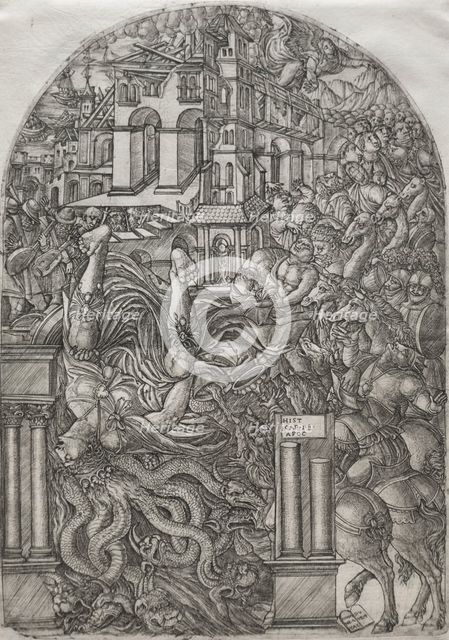 The Apocalypse: The Fall of Babylon. Creator: Jean Duvet (French, 1485-1561).