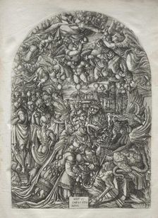 The Apocalypse: The Woman Clothed with the Sun, 1546-1556. Creator: Jean Duvet (French, 1485-1561)