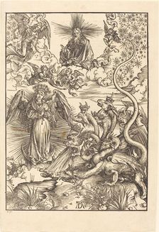 The Apocalyptic Woman, 1498. Creator: Albrecht Durer