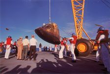 The Apollo 10 Command Module (Capsule), 26 May 1969. Creator: Unknown