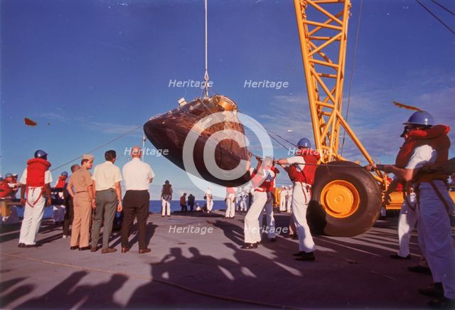 The Apollo 10 Command Module (Capsule), 26 May 1969. Creator: Unknown.