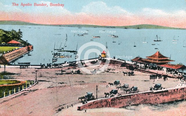 The Apollo Bunder, Bombay, India, early 20th century. Artist: Unknown