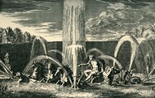 The Apollo Fountain in the Gardens of Versailles, France, 1683, (1903). Creator: Unknown