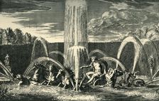 The Apollo Fountain in the Gardens of Versailles, France, 1683, (1903). Creator: Unknown