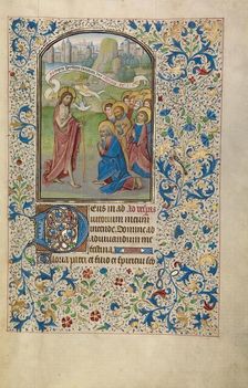 The Apostolic Mission; Arenberg Hours, early 1460s. Creator: Willem Vrelant