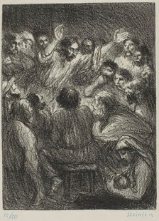 The Apostle, 1908. Creator: Theophile Alexandre Steinlen