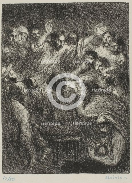 The Apostle, 1908. Creator: Theophile Alexandre Steinlen.