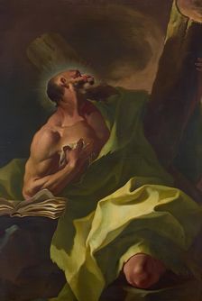 The Apostle Andrew, 1754. Creator: Johann Lucas Kracker