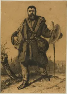 The Apostle Jean Journet, n.d. Creator: Gustave Courbet