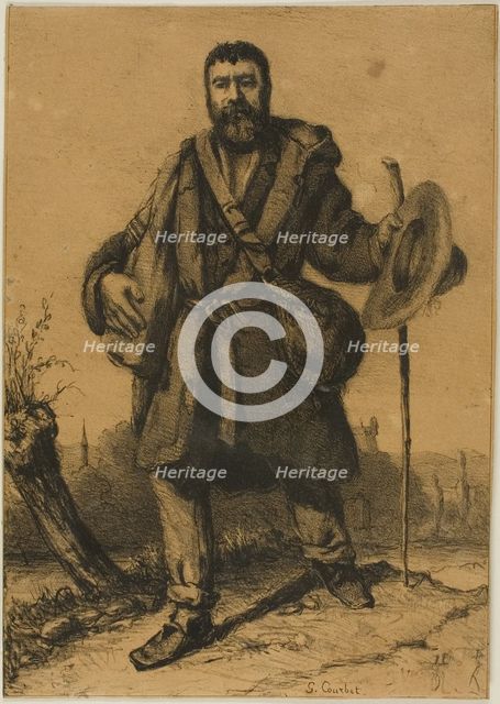 The Apostle Jean Journet, n.d. Creator: Gustave Courbet.