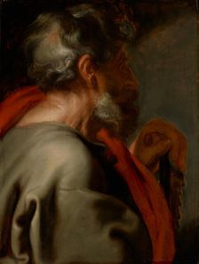 The Apostle Simon, about 1618. Creator: Anthony van Dyck