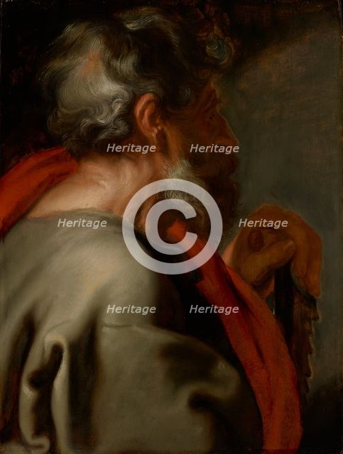 The Apostle Simon, about 1618. Creator: Anthony van Dyck.