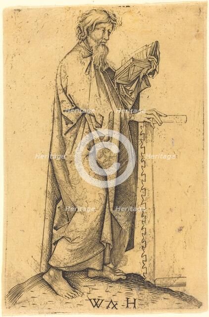 The Apostle Simon, c. 1480/1490. Creator: Wolf Huber.