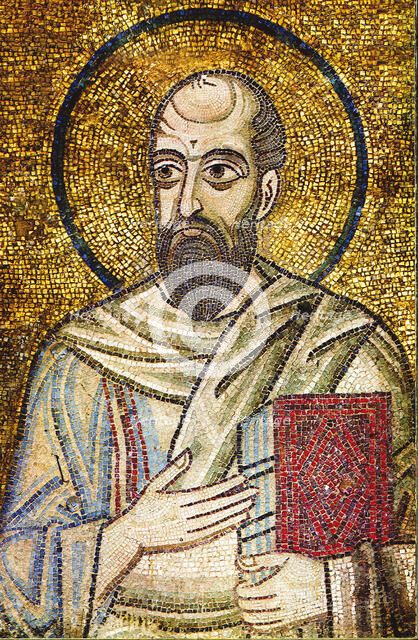 The Apostle Paul (Detail). Artist: Byzantine Master  