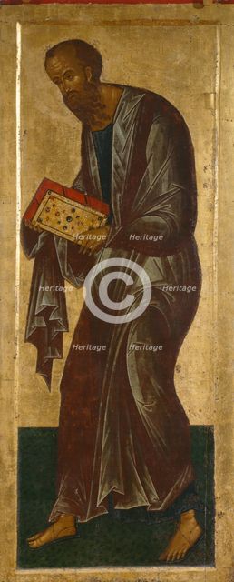The Apostle Paul (From the Deesis Range), 1497. Artist: Russian icon  