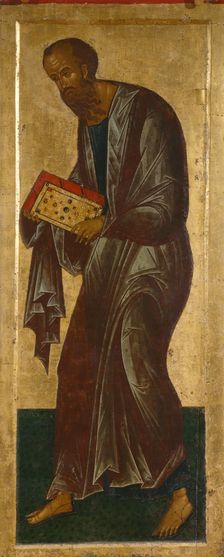 The Apostle Paul (From the Deesis Range), 1497. Artist: Russian icon
