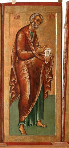 The Apostle Peter, 1645. Artist: Fomin, Terenty (active 1646–1670)