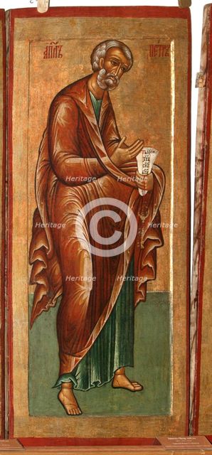 The Apostle Peter, 1645. Artist: Fomin, Terenty (active 1646–1670)