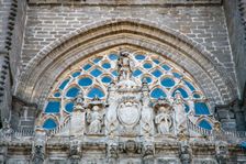 The Apostle's Gate the Cathedral of Avila, Spain, 2007. Creator: Samuel Magal