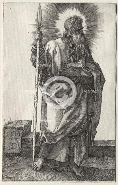 The Apostle Thomas. Creator: Albrecht Dürer (German, 1471-1528).