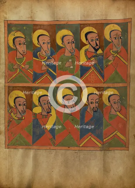 The Apostles; Gospel Book, about 1480-1520. Creator: Unknown.