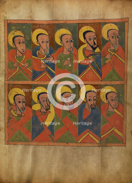 The Apostles; Gospel Book, about 1480-1520. Creator: Unknown.