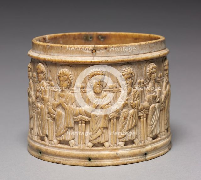 The "Apostles" Pyx (Box), c. 980-1010. Creator: Triptych Group, probably by.