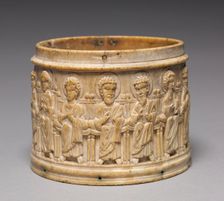 The "Apostles" Pyx (Box), c. 980-1010. Creator: Triptych Group, probably by