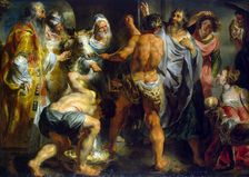 The Apostles Paul and Barnabas in Lystra c1616-1617. Creator: Jordaens, Jacob (1593-1678)