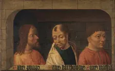 The Apostles Philip, Bartholomew, and Matthias, between c1490 and c1500. Creator: Master Pacully