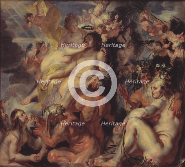 The Apotheosis of Aeneas, 1615-1619. Creator: Jacob Jordaens.